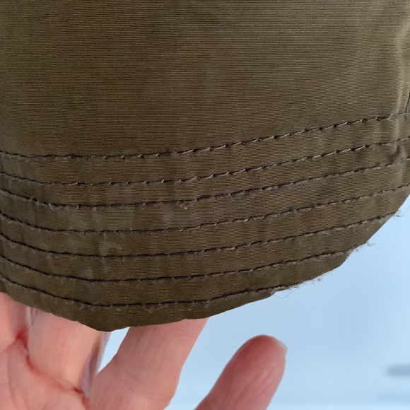 EUC olive coloured  Zara coat. - Picture 8 of 11